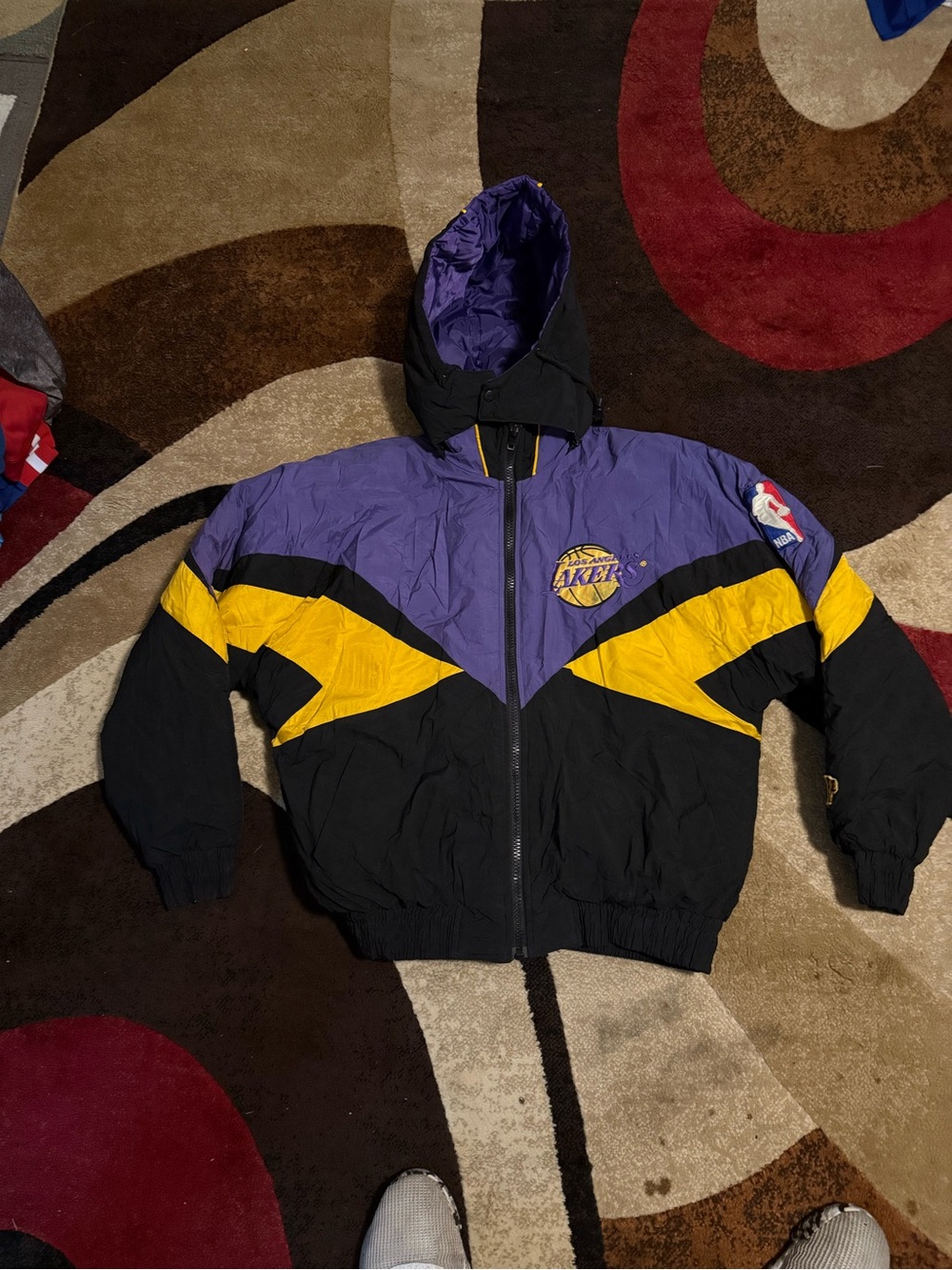 Pro Player Los Angeles Lakers Purple & Gold vintage jacket, rare size M